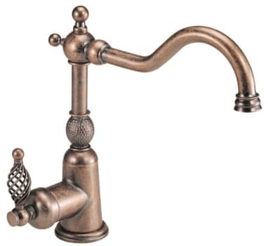 Danze® BORKITATC Single Lever Cast Spout Kitchen Faucet with 9