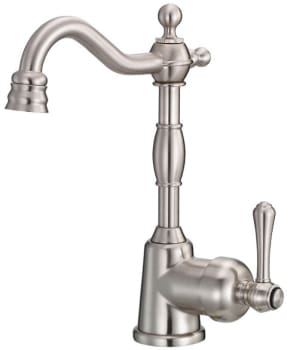 Danze® D151557SS Single Lever Cast Spout Bar Faucet with 5 1/2