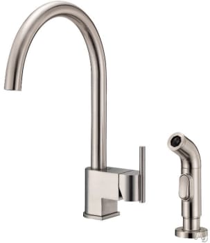 Dante１ Danze® D401542SS Single Lever Cast Spout Kitchen Faucet with 9