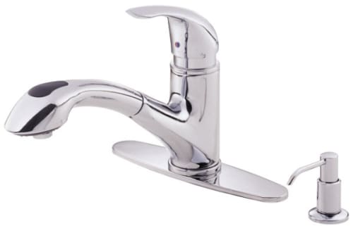 Danze® D454612 Single Lever Pull-Out Kitchen Faucet with 9 Inch