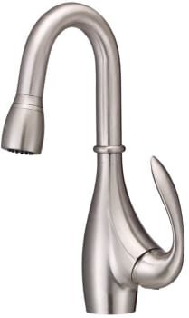 Danze® D454746SS Single Lever Pull-Down Kitchen Faucet with 9 Inch