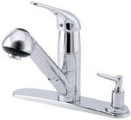 Danze® D455612 Single Handle Kitchen Pull-Out Classic Faucet with