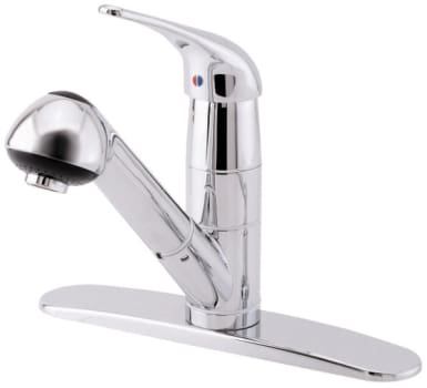 Danze® D456012 Single Lever Pull-Out Kitchen Faucet with 7 Inch