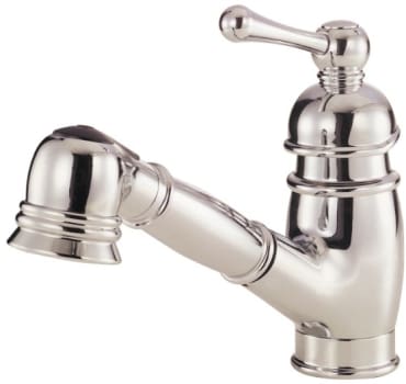 Danze® D457014PNV Single Handle Kitchen Pull-Out Faucet with 8 1/2