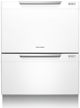 Fisher paykel white dishwasher top
