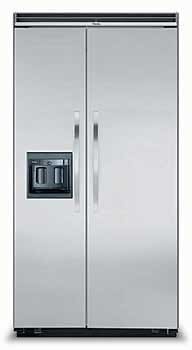 Viking 42 inch side by side refrigerator cheap