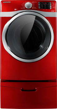 Samsung Dv511agr 27 Inch Gas Dryer With 7 5 Cu Ft Capacity 13 Drying Cycles 6 Options Sanitization Cycle Steam Dry Woolmark And Sensor Dry Tango Red