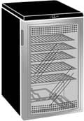 Danby Dwc044blp 21 Inch Wine Cooler With 40 Bottle Capacity 6 Wire Shelves Electronic Controls Cycle Defrost Black With Platinum Door Trim
