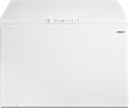 Whirlpool Eh150fxrq 14 8 Cu Ft Chest Freezer With Manual Defrost 2 Upper Blue Basket Key Eject Lock Adjustable Thermostat And Defrost Drain