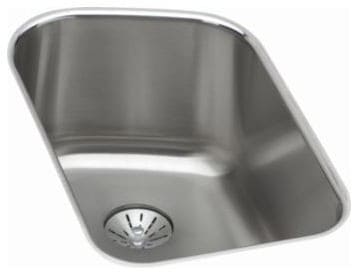 Elkay Harmony Collection Lustertone Collection ELUH11189PD - Elkay Lustertone® Classic Stainless Steel Single Bowl Undermount Sink with Perfect Drain®