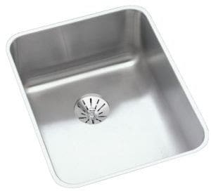 Elkay Gourmet Perfect Drain Collection Lustertone Collection ELUH1418PD - Elkay Lustertone® Classic Stainless Steel Single Bowl Undermount Sink with Perfect Drain®