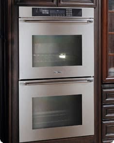 Dacor Eo227sch 27 Inch Double Electric Wall Oven With 3 7 Cu Ft Self Cleaning Convection Ovens Sabbath Mode And Concealed Bake And Broil Elements
