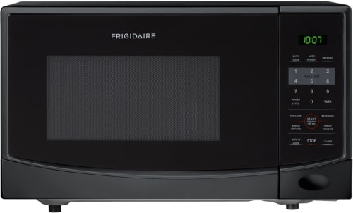 Frigidaire Ffcm0934lb 0 9 Cu Ft Countertop Microwave Oven With 900 Cooking Watts 10 Power Levels 6 Quick Start One Touch Options Multi Stage Cooking Auto Cook Reheat Options Ready Select Controls And Glass Turntable Black