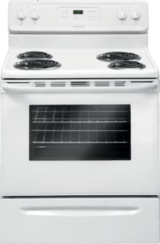 Frigidaire Ffef3015pw 30 Inch Freestanding Electric Range With Auto Frigidaire Ffef3015pw White