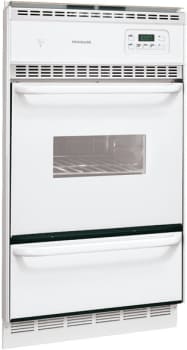 Frigidaire Fgb24l2as 24 Inch Single Gas Wall Oven With Manual Clean Electronic Ignition White