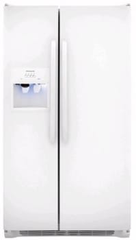 Frigidaire FFHS2611LW 26 cu. ft. Side by Side Refrigerator with 3 ...