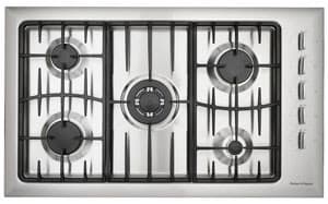 Fisher Paykel Gc912ss 36 Inch Sealed Burner Gas Cooktop With