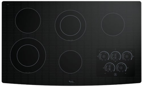 Whirlpool 5 deals burner electric cooktop