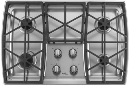 Whirlpool Gls3074vs 30 Inch Gas Cooktop With 4 Sealed Burners