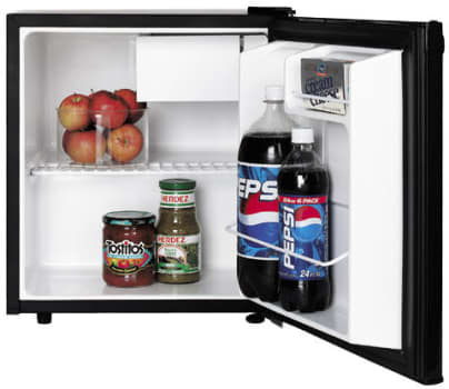 GE Spacemaker GMR02BANBB - Black Open View
