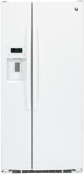 GE GSE23GGEWW 23.1 cu. ft. Side by Side Refrigerator with Adjustable ...