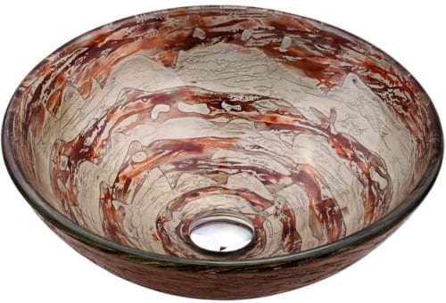 Kraus Copper Series GV651 - 16 1/2" Ares Glass Vessel Sink