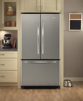 Whirlpool Gx5fhtxts 24 8 Cu Ft French Door Refrigerator With