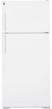 Hotpoint HTH17CBTWW 16.6 cu. ft. Top-Freezer Refrigerator with 2