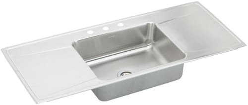 Elkay ILR5422DD5 54 Inch Drop In Single Bowl Stainless Steel Sink 
