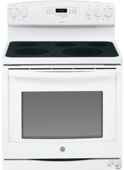 Ge Jb745dfww 30 Inch Free Standing Electric Range With 5 Radiant Ge Adora Series Jb745dfww White