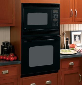 Ge built in shop oven and microwave