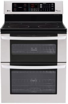 Lg freestanding double shop oven