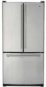 Lg Lfc20740st 19 7 Cu Ft Freestanding French Door Refrigerator With 4 Spill Protector Glass Shelves Customcube Ice Maker Iceplus Accelerated Freezing And Digital Controls Stainless Steel
