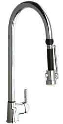 Elkay LK7320CR Single Lever Cast Spout Faucet with 6-13/16 Inch
