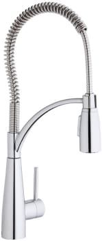 Elkay Avado Collection LKAV4061CR - Avado Single Hole Kitchen Faucet with Semi-professional Spout Forward Only Lever Handle