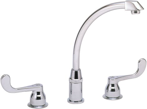 Elkay Lklfd2439 Double Lever Cast Spout Kitchen Faucet With 8 Inch