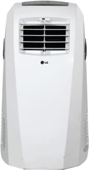 Lg Lp0910wnr 9 000 Btu Portable Air Conditioner With 9 2 Eer 3 0 Pts Hr Dehumidification Auto Evaporation System Programmable 24 Hour On Off Timer And Remote Control