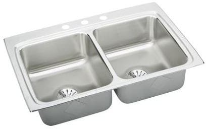 Elkay Gourmet Perfect Drain Collection Lustertone Collection LR3322PD5 - Featured View