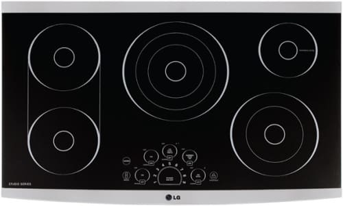 Lg Lsce365st 36 Inch Smoothtop Electric Cooktop With Triple