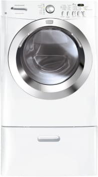 Frigidaire Fafw3574kw 27 Inch Front Load Washer With 3 5 Cu Ft Capacity 7 Wash Cycles 17 Options Energy Saver 1050 Rpm Water Heater And Stainless Steel Tub Classic White