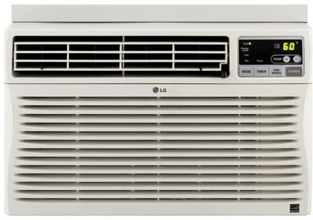 Lg Lw1512ers 15 000 Btu Room Air Conditioner With 10 8 Eer 4 0 Pts Hr Dehumidification 24 Hour Timer Auto Restart Energy Saver And Remote Control