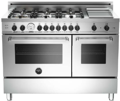 Bertazzoni MAS486GGASXT 48 Inch Pro-Style Gas Range with 6 Sealed