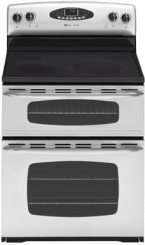 Maytag Mer6755aas 30 Inch Freestanding Smoothtop Electric Double Maytag Gemini Series Mer6755aas Stainless Steel