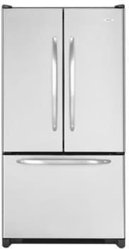 Maytag Mfd2561hes 25 Cu Ft French Door Bottom Freezer Refrigerator With Electronic Dual Cool System Stainless Steel