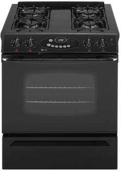 Maytag Mgs5752bdb 30 Inch Slide In Gas Range With 4 Sealed Burners 4 5 Cu Ft Self Clean Oven Storage Drawer And Electronic Controls Black