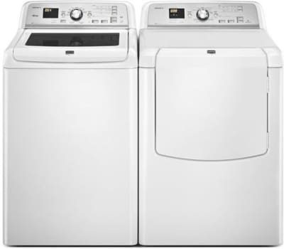 Maytag MVWB725BW 28 Inch Top-Load Washer with 4.5 cu. ft. Capacity, 10