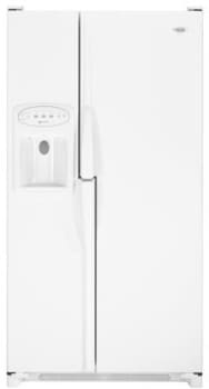 Maytag Mzd2666kew 26 Cu Ft Wide By Side Refrigerator With Beverage Chiller And Water Ice Dispenser White
