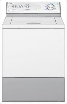 Amana Nav3330eww 27 Inch Top Load Washer W 3 2 Cu Ft Capacity 6 Water Temperature Selections Automatic Temperature Control