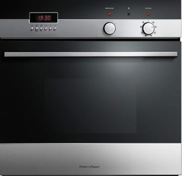 Fisher Paykel Ob24sdpx3 24 Inch Single Electric Wall Oven With 2 0 Cu Ft Convection Oven Automatic Cooking Ventilated Double Broil Prolytic Self Clean And Electronic Clock
