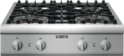 Thermador PCG304E 30 Inch Gas Cooktop with 4 Star Burners 2 w